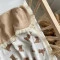 Плед муслін жатка Ведмедики Teddy/бежевий з бахромою, арт. 8783319 купити в Україні | код товару: 8783319