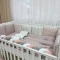 Комплект постільної білизни Арт Дизайн Cutey для новонародженого, пудрово-ліловий, арт. 0239112-1 купити в Україні | код товару: 0239112-1