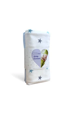 Набір пелюшок фланель 90х120 Soft Stars блакитний, арт. 7365226