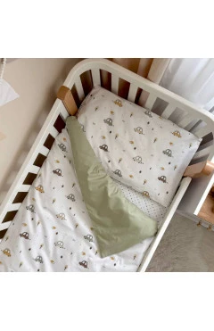 Переменная постель Baby Dream New Машинки олива, арт. 0303993