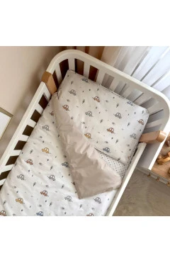 Переменная постель Baby Dream New Машинки голубые, арт. 0303977