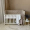 Бортік стьобаний "Baby Dream" на 3 сторони поплін капучино, арт. 2203243 купити в Україні | код товару: 2203243