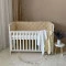 Бортик стёганый "Baby Dream" на 3 стороны поплин бежевый, арт. 220302 купить в Украине | код товара: 220302