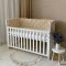 Бортик стёганый "Baby Dream" на 3 стороны поплин бежевый, арт. 220302 купить в Украине | код товара: 220302