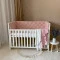 Бортик стёганый "Baby Dream" на 3 стороны поплин пудра тёмная, арт. 2203245 купить в Украине | код товара: 2203245
