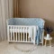 Бортик стёганный "Baby Dream" на 3 стороны поплин голубой, арт. 220307 купить в Украине | код товара: 220307