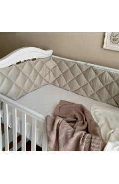 Бортик стёганый "Baby Dream" на 3 стороны сатин лате, арт. 100324