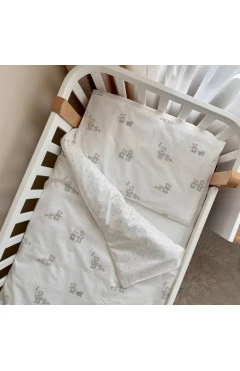 Переменная постель Baby Dream New Медвежонок на прогулке голубой, арт. 03031000