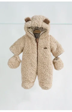 Хутряний комбінезон "Teddy" коричневий, арт. 1521171841