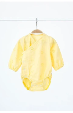 Муслиновый бодик "Milly", лимонный, арт. 2552283176