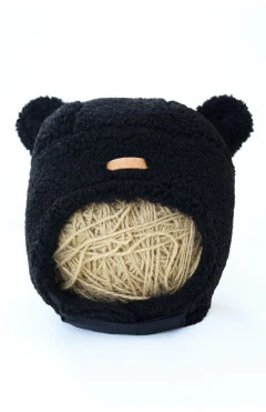 Меховая шапка "Baloo", черная, арт. 2741896250