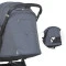 Коляска дитяча ME 1127-S BEYA midnight gray, арт. 293894