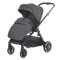 Коляска детская 2в1 EL Camino ME 1126 GENESIS asphalt gray, арт. 295035