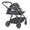 Коляска детская 2в1 EL Camino ME 1126 GENESIS asphalt gray, арт. 295035