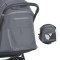 Коляска детская EL Camino ME 1127-B BEYA midnight gray, арт. 308591