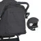 Коляска дитяча EL Camino ME 1182 MALTA black onyx, арт. 308879
