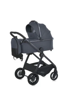 Коляска универсальная 2в1 EL Camino ME 1183 RIVIERA asphalт gray, арт. 309376