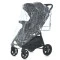 Коляска дитяча EL Camino ME 1181 DAHLIA black, арт. 311156