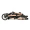 Прогулочная коляска Ninos Maxi 2 с автолюлькой 0+ от рождения light grey gold, арт. NM2025CSLG