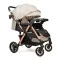Прогулочная коляска Ninos Maxi 2 с автолюлькой 0+ от рождения light grey gold, арт. NM2025CSLG