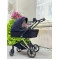 Детская универсальная коляска 2 в 1 Kidwell Velmont black/gold