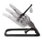 Шезлонг Kidwell Laro grey/black, арт. KLgb