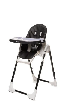 Стул для кормления 4BABY Decco black, арт. 4BDB