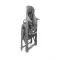 Стілець для годування 4BABY Icon grey, арт. 4B-IG