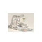 Ходунки - развивающий ковер Beruty Baby Activity grey, арт. S-618G