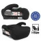 Автокресло-бустер Kidwell Bono ISOFIX 125-150см black, арт. KBIFBL