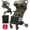 Детская прогулочная коляска 4BABY Twizzy olive, арт. 4BTWOL
