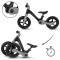 Велобег Kidwell Flex black, арт. KIDFBL