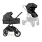 Коляска 3в1 трансформер Ninos Ave Black с автокреслом 0+, арт. NAV3V12026BL