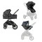 Коляска 3в1 трансформер Ninos Ave Black с автокреслом 0+, арт. NAV3V12026BL