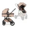 Коляска 2в1 трансформер Ninos dark beige, арт. NAV2026DB