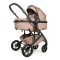 Коляска 2в1 трансформер Ninos dark beige, арт. NAV2026DB