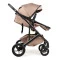 Коляска 2в1 трансформер Ninos dark beige, арт. NAV2026DB