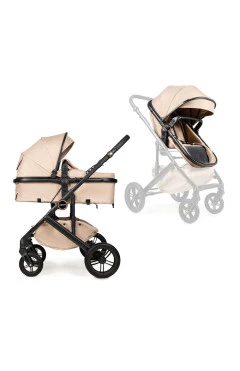 Коляска 2в1 трансформер Ninos Ave light beige, арт. NAV2026LB