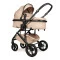Коляска 2в1 трансформер Ninos Ave light beige, арт. NAV2026LB