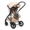 Коляска 2в1 трансформер Ninos Ave light beige, арт. NAV2026LB