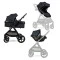 Коляска 3в1 трансформер Ninos Ventura black с автокреслом 0+, арт. NV3V12026BL