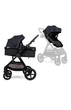 Коляска 2в1 трансформер Ninos Ventura black, арт. NV2026BL