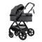 Коляска 3в1 трансформер Ninos Ventura dark grey с автокреслом 0+, арт. NV3V12026GR