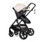 Коляска 3в1 трансформер Ninos Ventura Light ECO beige с автокреслом 0+, арт. NVE3V12026LB