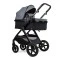 Коляска 3в1 трансформер Ninos Ventura grey ECO с автокреслом 0+, арт. NVE3V12026GR
