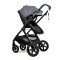 Коляска 3в1 трансформер Ninos Ventura grey ECO с автокреслом 0+, арт. NVE3V12026GR