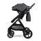Коляска 2в1 трансформер Ninos Ventura dark grey, арт. NV2026GR