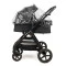 Коляска 2в1 трансформер Ninos Ventura dark grey, арт. NV2026GR