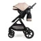 Коляска 2в1 трансформер Ninos Ventura dark eco beige, арт. NVE2026DB