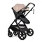 Коляска 2в1 трансформер Ninos Ventura dark eco beige, арт. NVE2026DB